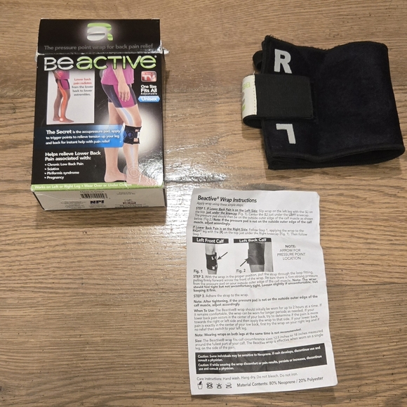 BeActive Sciatica/Back Knee Brace - Picture 6 of 6